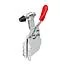 K1542 Kipp toggle clamp horizontal with angled foot and adjustable clamping spindle - Image 2