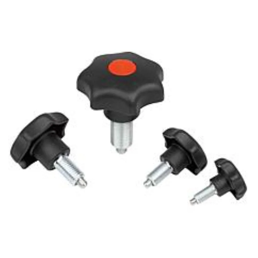 K1583 Kipp indexing and clamping grip with optical lock indicator