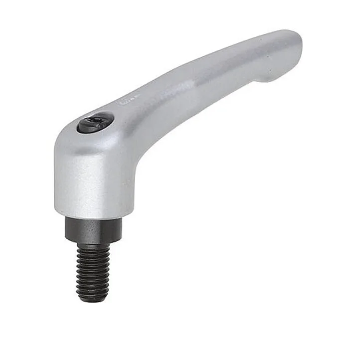 K0122 Kipp Clamping levers with external thread