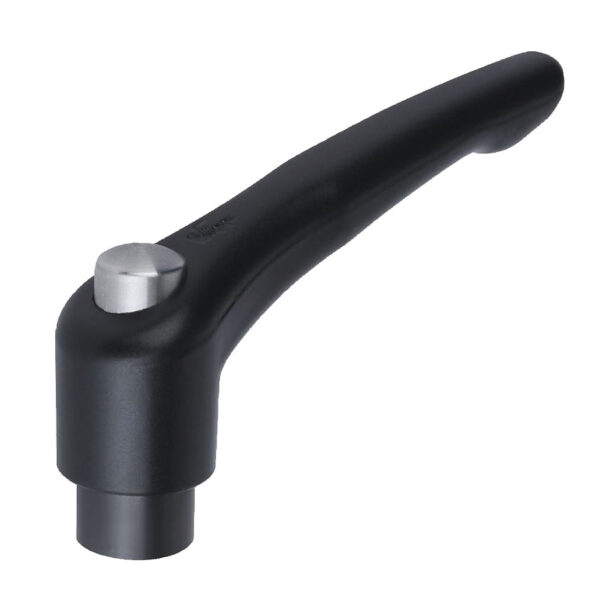 K0122 Kipp Clamping levers with protective cap, internal thread
