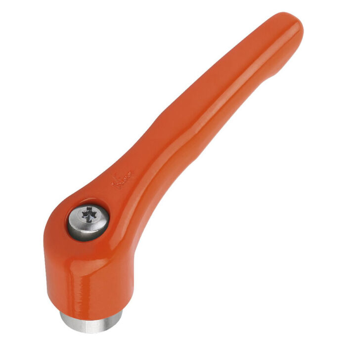 K0123 Kipp Clamping levers with internal thread, steel parts stainless steel