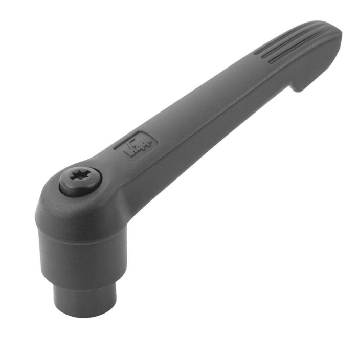 K0269 Kipp Clamping levers with plastic handle, internal thread black
