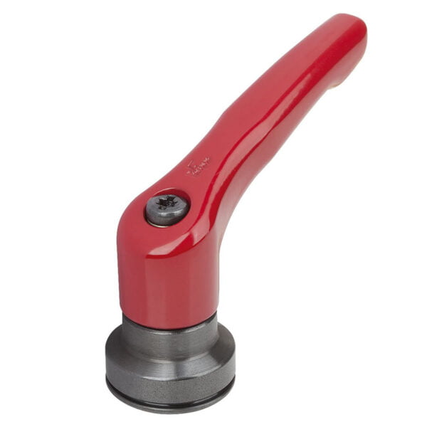 K1599 Kipp Zinc clamping lever with female thread and clamping force intensifier