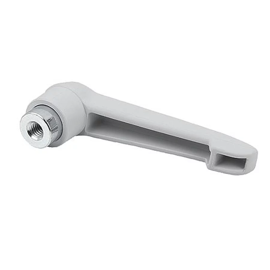 K1660 Kipp Clamping levers, plastic with internal thread, steel parts trivalent blue passivated