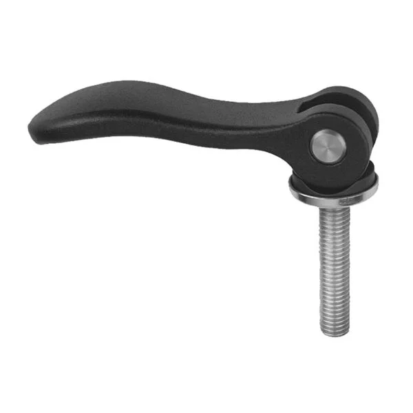 K0005 Kipp Cam levers internal and external thread, steel or stainless steel