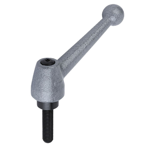 K0120 Kipp Clamping levers steel external thread