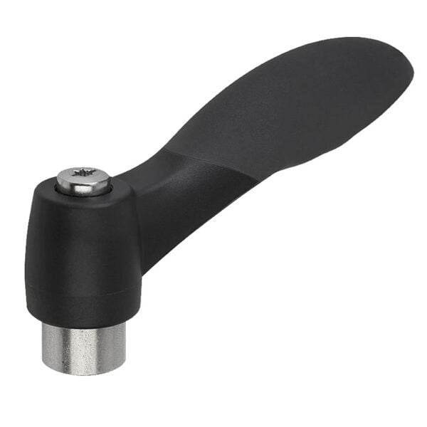 K0126 Kipp clamping levers 2K internal thread, metal parts stainless steel