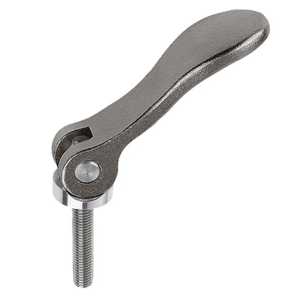K0645 Kipp Cam levers internal or external thread, stainless steel, thrust washer stainless steel
