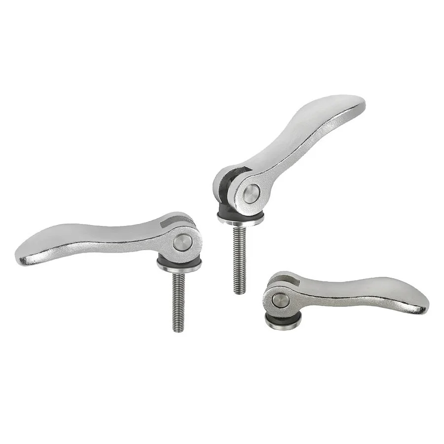 K0788 Kipp Cam levers internal and external thread, steel