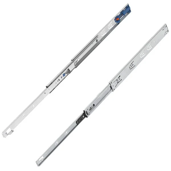 K1573 Kipp Telescopic slides, steel for surface mounting, full extension, load capacity up to 35 kg