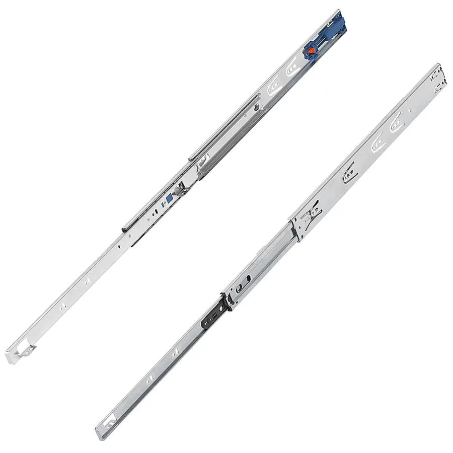 K1573 Kipp Telescopic slides, steel for surface mounting, full extension, load capacity up to 35 kg