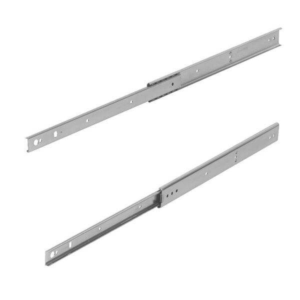 K1710 Kipp Telescopic slides, steel for side mounting, partial extension, load capacity up to 50 kg