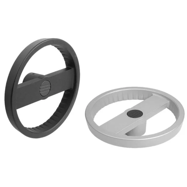 K1523 Kipp 2-spoke handwheels, aluminium without grip