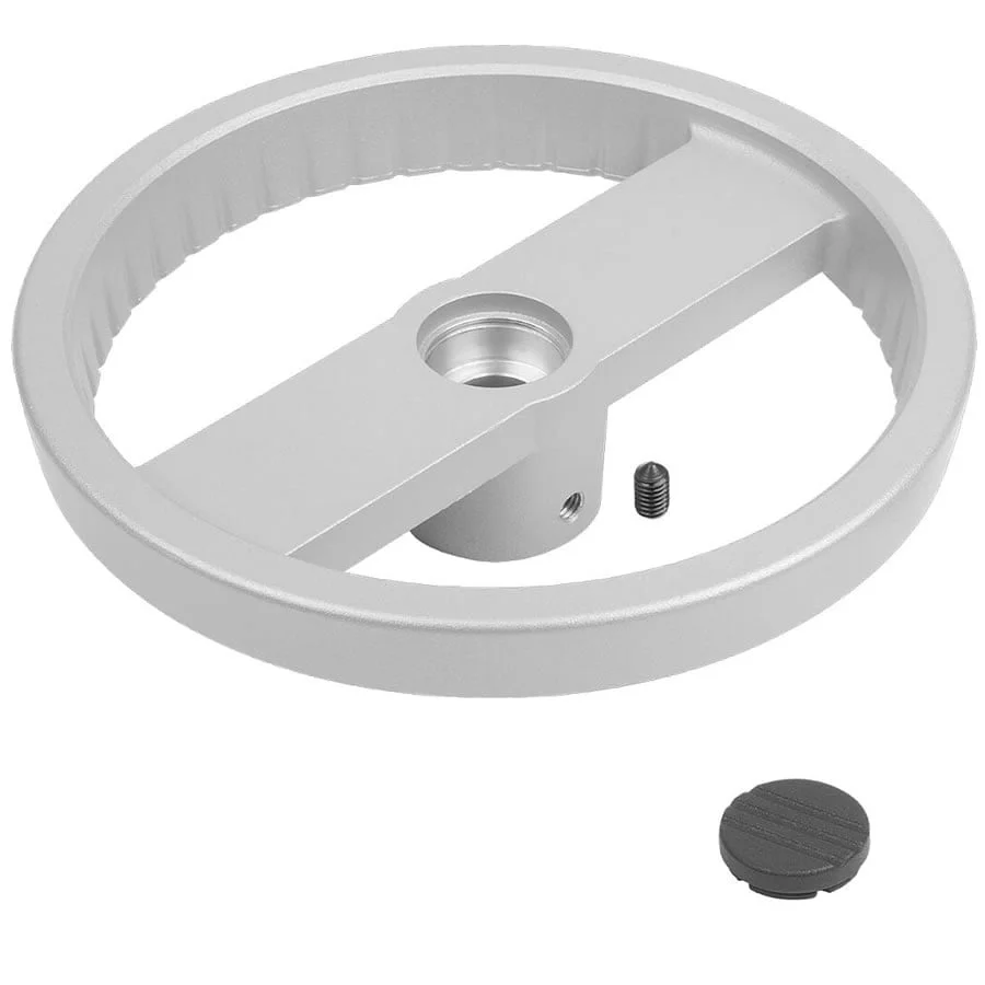 K1523 Kipp 2-spoke handwheels, aluminium without grip