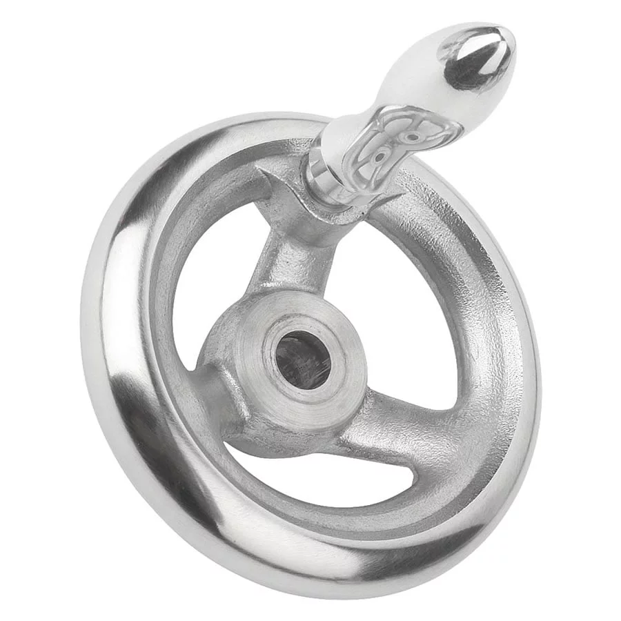 K0160_MDG Kipp Handwheels DIN 950, aluminium, with revolving grip