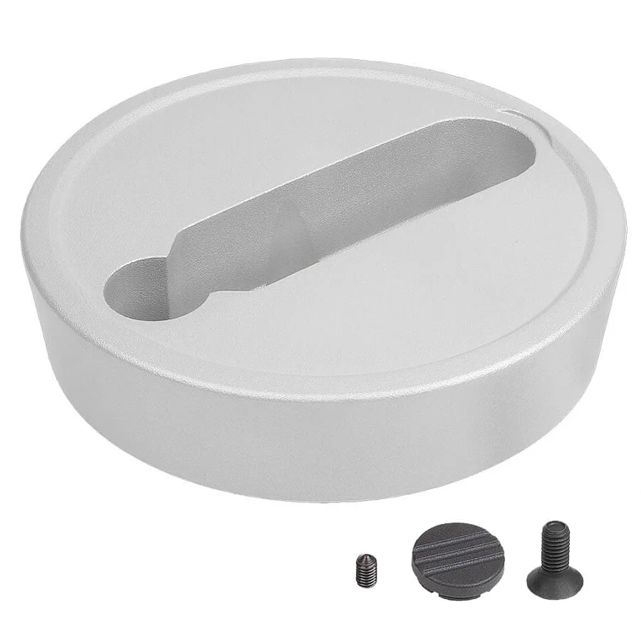 K1522 Kipp Disc handwheels, aluminium with fold-down cylindrical grip