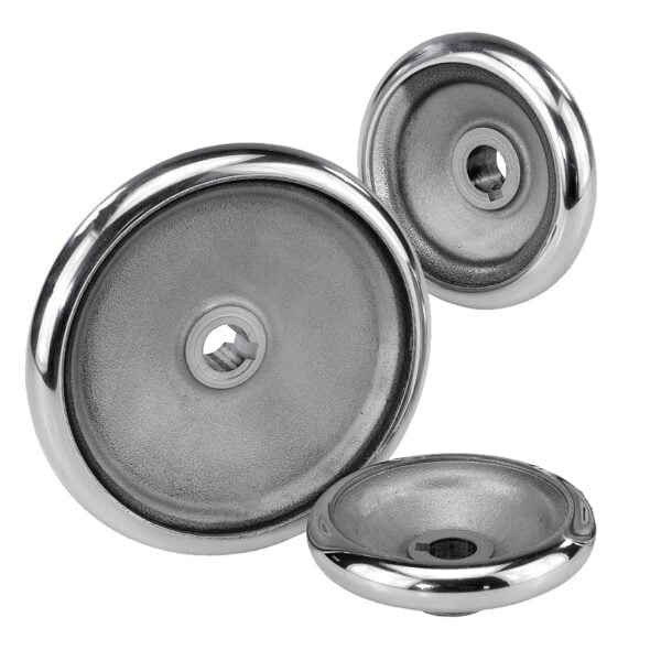 K0163 Kipp Handwheels disc similar to DIN 950, aluminium