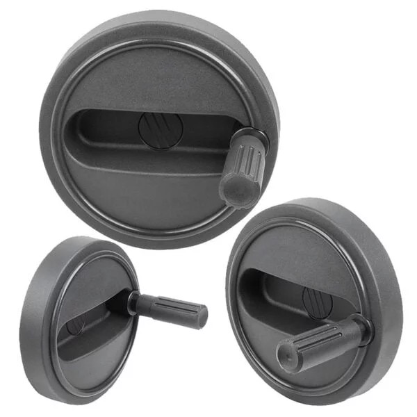 K0257 Kipp Handwheels with revolving grip