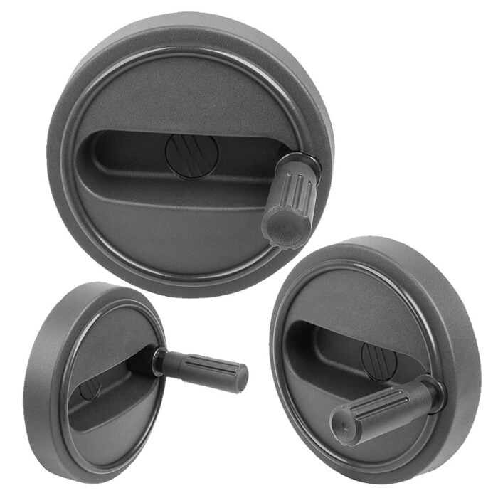 K0257 Kipp Handwheels with revolving grip