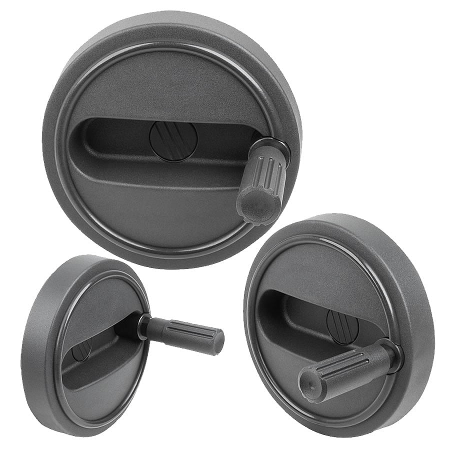 K0257 Kipp Handwheels with revolving grip
