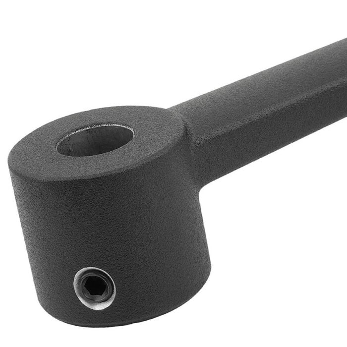 K0997 Kipp crank handles aluminium with fold-away grip