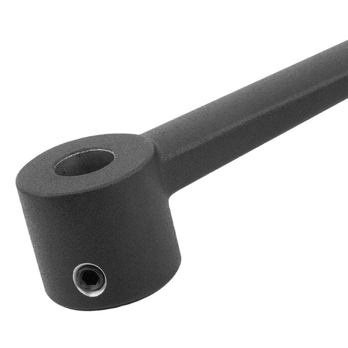 K0996 Kipp crank handles aluminium with revolving grip