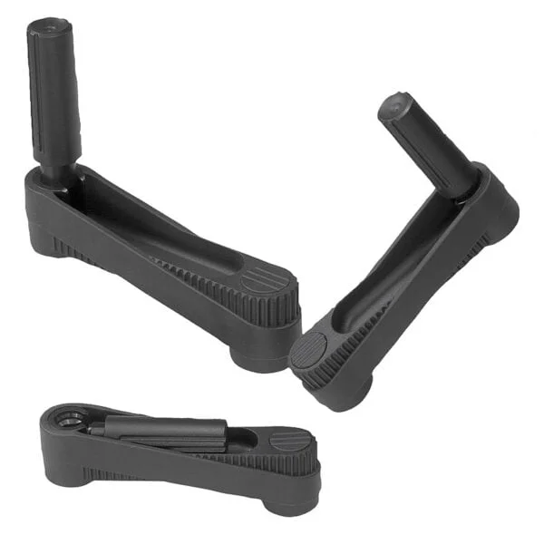 K0268_PBON Kipp crank handles with safety grip, without keyway