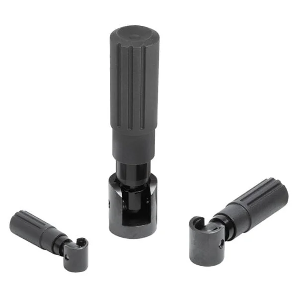K1470 Kipp plastic safety cylinder grips, auto-return