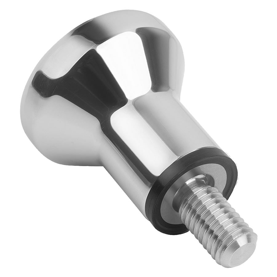 K1309 Kipp Mushroom knobs external thread with high head for Hygienic USIT® sealing and shim washer Freudenberg Process Seals